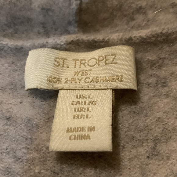 St Tropez West 2 ply cashmere sweater. - Picture 6 of 12